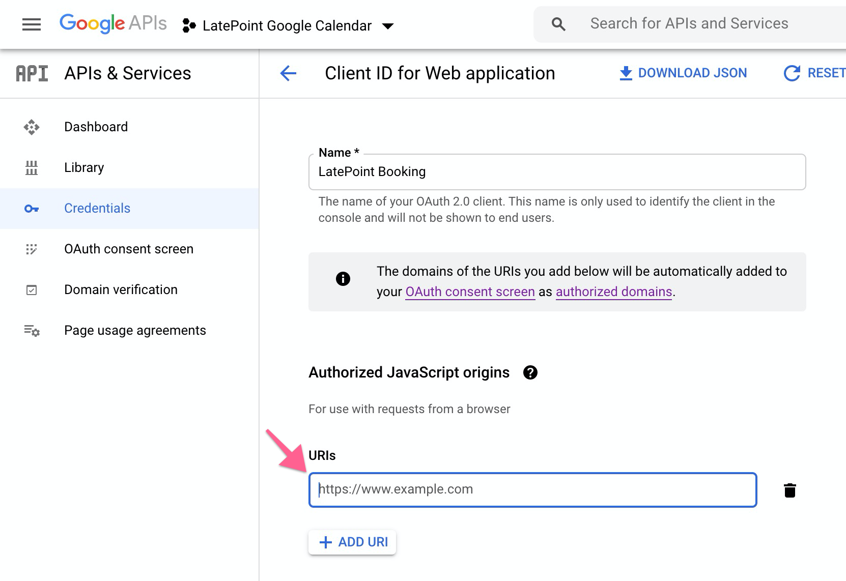 Google Authorization Error Clicking Connect Button On Google Calendar 
