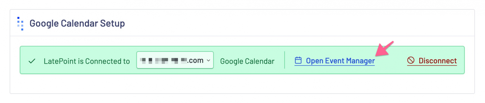 switch tab for google calendar sync