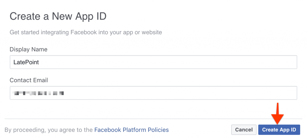 Documention  How to Get a Facebook App ID