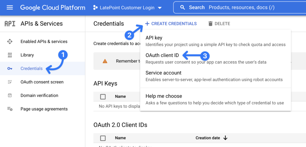 Documention  Social Login