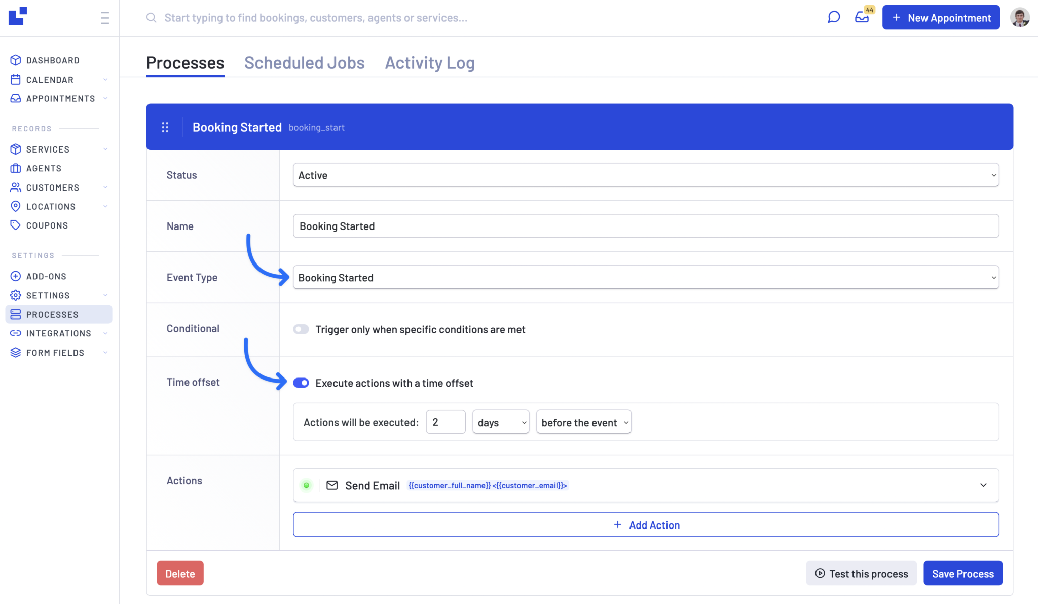 Creating appointment reminders using process automation – LatePoint ...