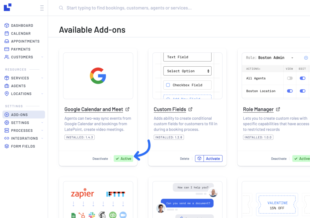 Google Calendar Sync Setup LatePoint Documentation